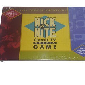Nick at Nite Classic TV Trivia Game New Sealed 1998 Viacom